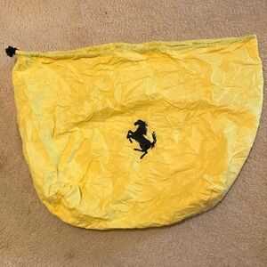 NWOT Ferrari Bag Dust Bag